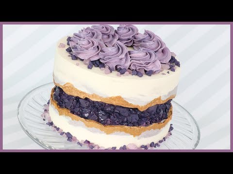 How to Make a Geode Fault Line Cake | Renee Conner