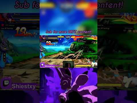 The NEW Beerus mix! #shorts #dbfz