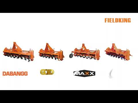 Fieldking Range of Rotavators | #1 Rotavator Models in India | Best Rotavator Range in India