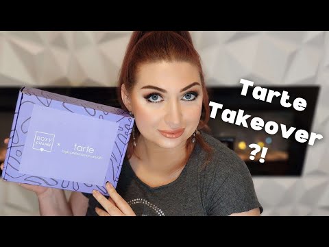 October Boxycharm Premium Unboxing / My Reaction to the Tarte Takeover Box