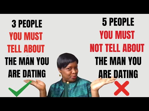 5 People you should not tell about the man you're dating/marrying💔😭