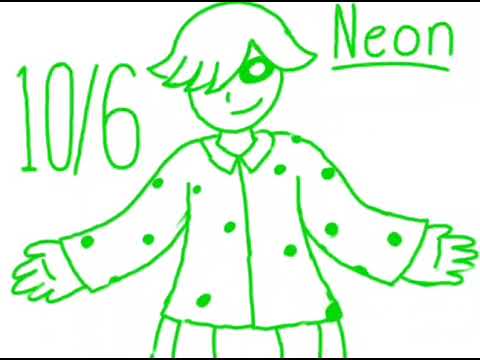 Neon's Birthday - NEW BLUE Animation (by @BlueXJae)