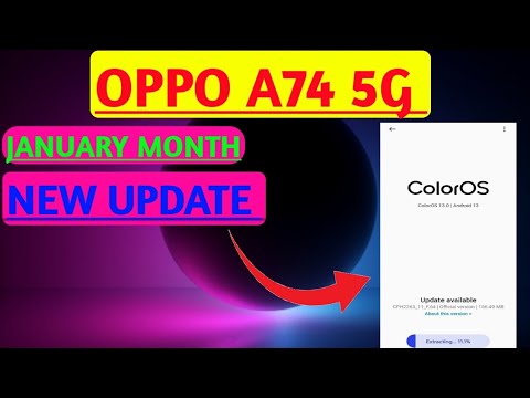 OPPO A74 5G NEW UPDATE AVAILABLE #oppoa745g #android14 #coloros14