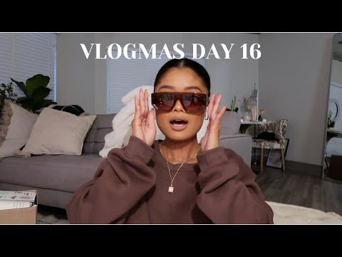 RANDOM UNBOXING + TRYING VIZZY HARD SELTZERS | VLOGMAS DAY 16