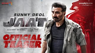 Jaat Teaser | Sunny Deol | Jaat Movie Teaser | Jaat Official Trailer | Jatt Sunny Deol Trailer Jaat