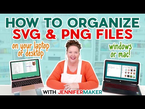 How To Organize Files: SVGs, PNGs, And More On Windows Or Mac!