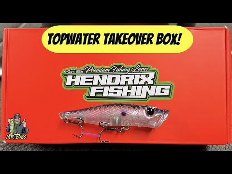 Hendrix Fishing Pond Hopper Box - TOPWATER TAKEOVER!!