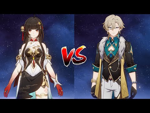 E0S1 Lingsha vs E0S1 Aventurine | Ft. Feixiao | MOC 12 v2.5 | Honkai Star Rail.