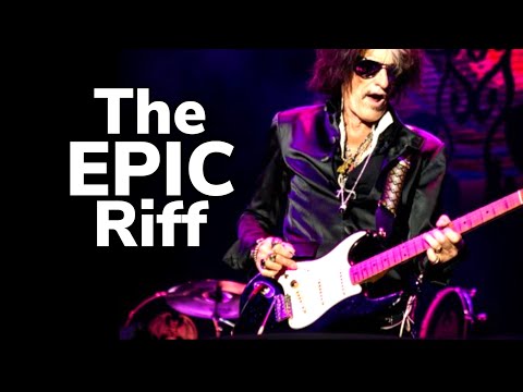 The EPIC Riff That "CAME OFF HIS HANDS" During Soundcheck | Joe Perry "Walk This Way" Aerosmith