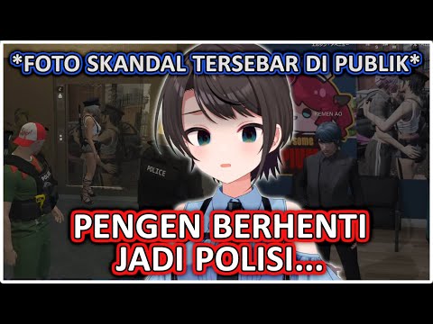 Akibat Foto Privasi Tersebar, Ketua SUBARU Kini Ingin Berhenti Menjadi Polisi | (Hololive Clips)