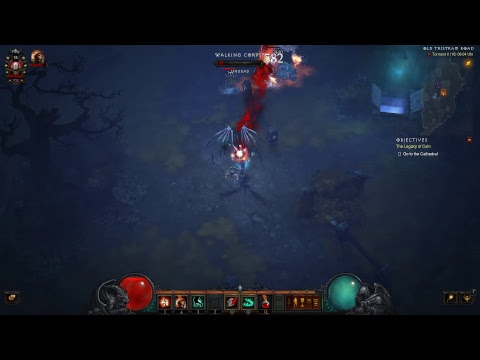 Diablo 3 Story Mode with the New Class! Lea was and is Diablo :o