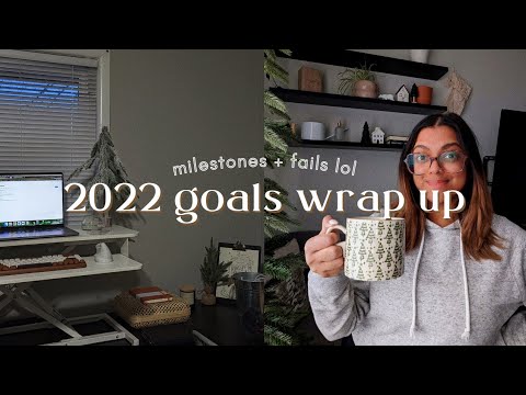 2022 GOALS WRAP UP | Major Milestones and FAILS lol