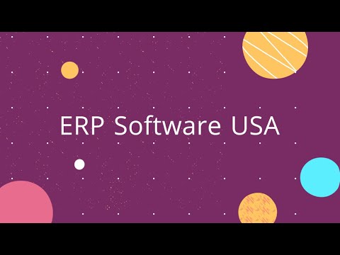 ERP Software USA