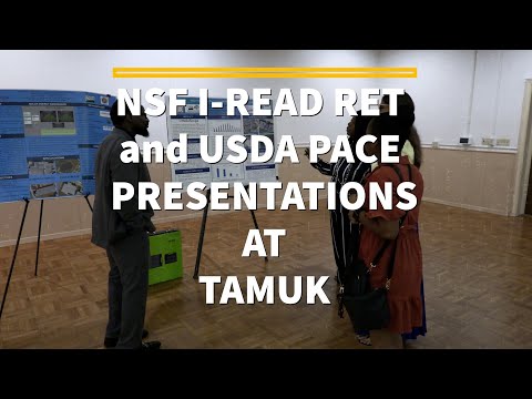 NSF I READ RET and USDA PACE Presentations at TAMUK 2024