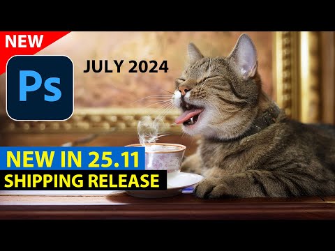 BIG Photoshop July update, all new Features.