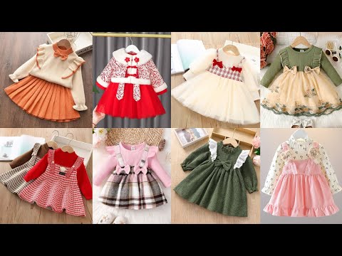 Full Sleeves Winter Frocks Design for Baby Girl/Handmade Winter Frocks for Baby Girls/Winter Fashion