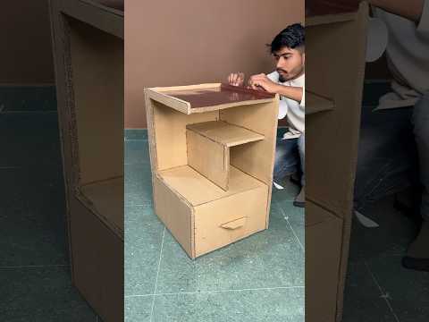 Beautiful Storage System Craft using Cardboard #short #reel #viral #youtubeshort #trending #diy