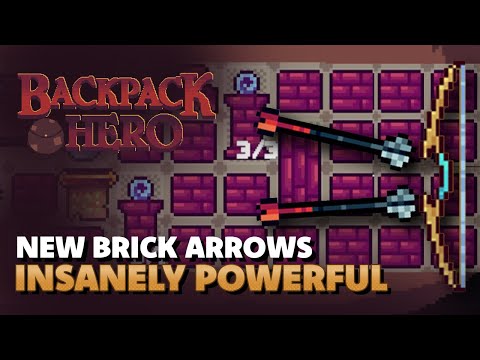 NEW UPDATE | Brick Arrows are the Best in the Game?! BACKPACK HERO