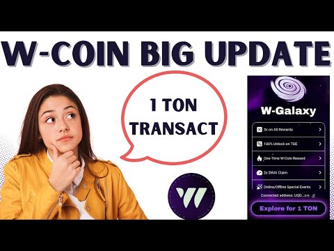 W-COIN BIG UPDATE |#wcoin|#airdrop