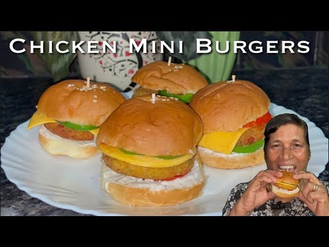 Chicken Mini Burgers…#food #goan #goanrecipes #cooking #burgers #chickenburger #recipe #burger