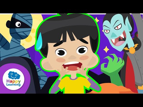 HALLOWEEN WHY DO WE LIKE TO GET SCARED? | Halloween Videos for Kids | Happy Learning