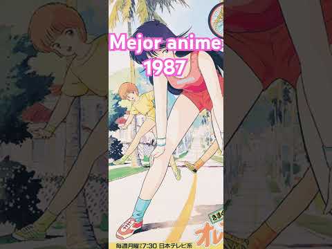 Mejor anime año 1987 Kimagure Orange Road