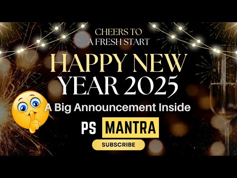 HAPPY NEW YEAR || BIG ANNOUNCEMENT OF 2025 || PRASHANT SIR & TEAM #newyear2025