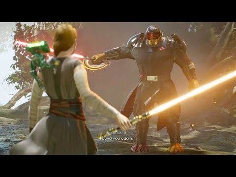 Rey Palpatine Vs The Ninth Sister Boss Fight PC Mod 4K Ultra HD - Star Wars Jedi: Fallen Order