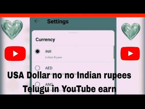 UAS  dollars to Indian rupees in YouTube earn Telugu😀😀