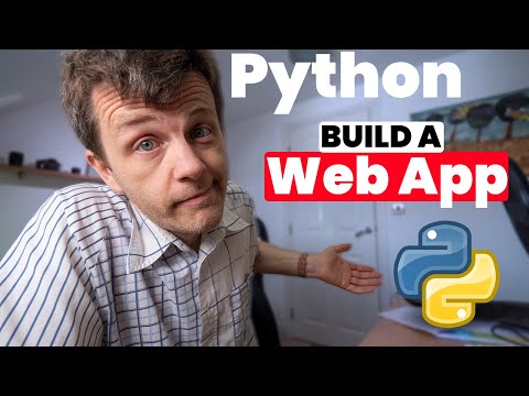 How to build a web app in python. Complete roadmap and learning materials...