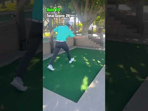 Can I Break A Mini Golf COURSE RECORD?? (Holes 13-18)