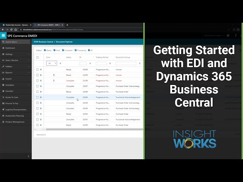 Getting Started with EDI and Dynamics 365 Business Central