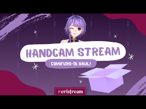 Unboxing Jarahan Comifuro! (Handcam Stream) [ Vtuber Indonesia ]