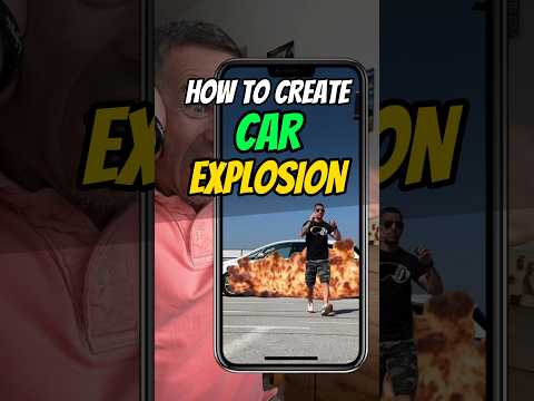 How To Create Car Explosion With CapCut. 🔥 #capcut #capcuttutorial #tutorial #vfx