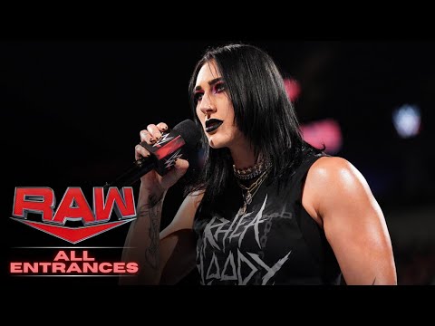 ALL ENTRANCES — WWE Raw: Oct. 14, 2024