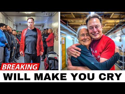 Elon Musk Visits Homeless Shelter... What Happens Next Will Make You Cry