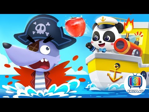 Baby Panda Little Captain - Choose a Ship and Go on an Adventure Cruise! | KIDZPLAY