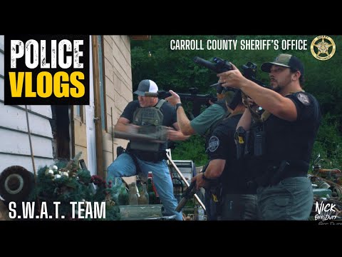 POLICE VLOGS- SWAT Team VS GANG Member (Carroll County Sheriff's Department)