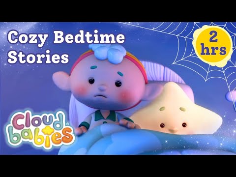 Get Calm & Cozy Before Bed on Halloween 😴💜 2 Hours of Bedtime Stories | Cloudbabies