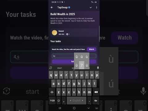Build Wealth in 2025 | Tapswap Code | Top Al Tools to Help You Build Wealth in 2025