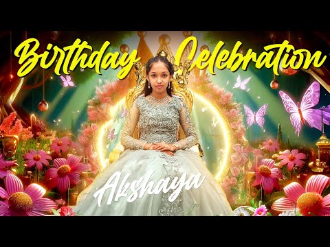 Akshaya Birthday Celebration 🎂 🎈😍 | kannan bhagavathy