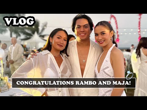 Maja & Rambo's Wedding in Bali + Nicole's Salubong! | Laureen Uy