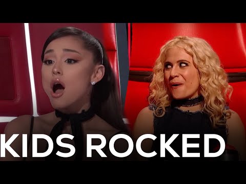 TOP 5 KIDS COVERS ON THE VOICE EVER PART 1 | MIND BLOWING