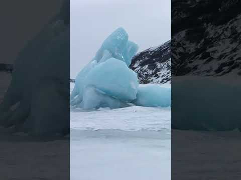 Riding in the Big Icy Playground