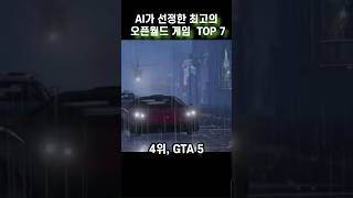 AI가 선정한 최고의 오픈월드게임 TOP 7