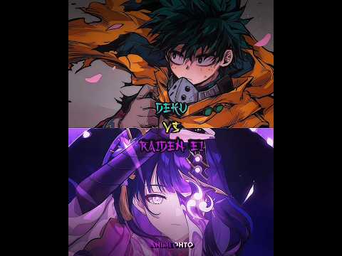 Deku/Izuku vs Raiden EI || #vsbattle || #shorts #wisedit #vsedit #myheroacademia #genshinimpact #wis