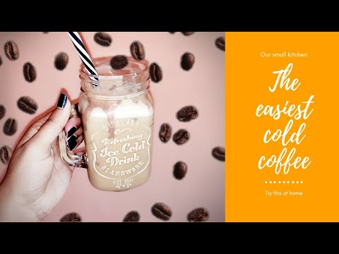 Easy and Instant Cold Coffee . How To Make Cold Coffee At Home ❤️