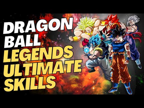 ULTIMATE SKILLS: GOGETA SSJ 4 + GOGETA SSJ GOD SS " FULL POWER BROLY + ULTRA INSTINCT GOKU + CODE