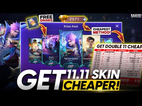 HOW TO GET YOUR NOLAN OR ANY DOUBLE 11 SKINS IN THE CHEAPEST WAY POSSIBLE