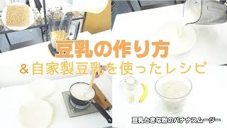 [自家製豆乳・おからの作り方] 強力ミキサー「ブレンダープロ」